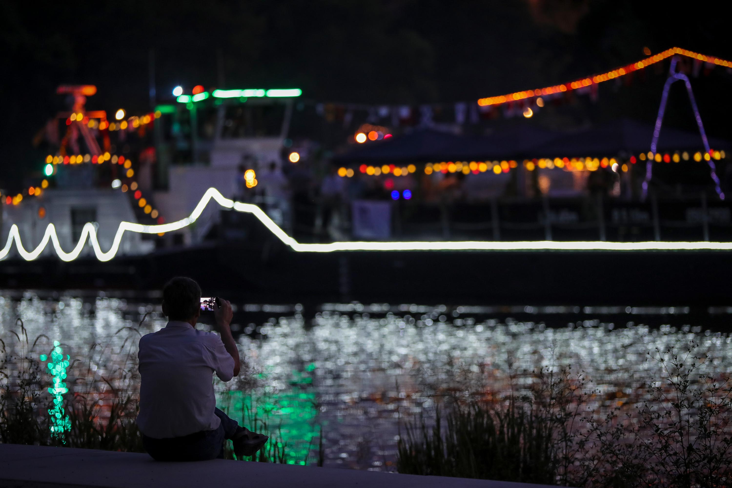 Laternenfest mit Bootskorso